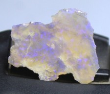 Ample Pierre Précieuse Naturel Australien Opale Bleu Mulit Feu Brut 4 CT As