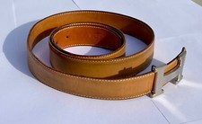 HERMES Authentique boucle et ceinture,  Edition special 1985 T100