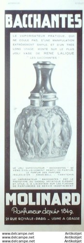 Publicite cosmetique molinard - publicite,