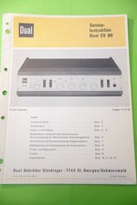 Manuel De Service Pour Dual CV