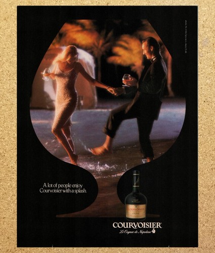 Courvoisier cognac couple - courvoisier,