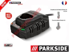 Chargeur Batterie 12 V 2,4 Ah Parkside X12VTEAM.Pour Batterie 2Ah,2,5Ah et 4Ah