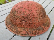 Original coque de casque anglais, sortie de grange! WW2!