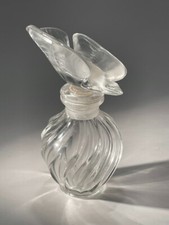 Ancien flacon de parfum Lalique L Air Du Temps Nina Ricci  Colombe