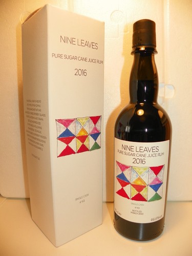 Rhum single cask nine - nine, leaves