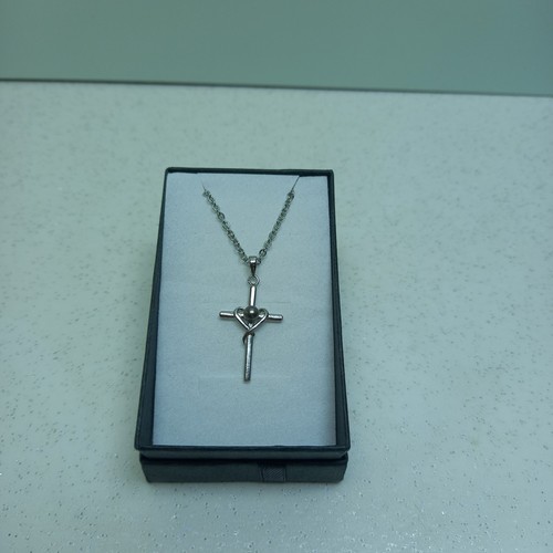 Croix argent keshi - keshi, de