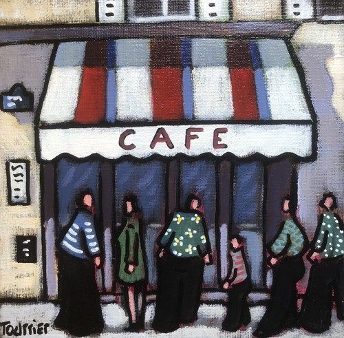 Tableau paris café - tableau,