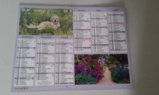 Calendrier almanach facteur - calendrier,