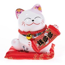 Statuette Chat Japonais Kawaii