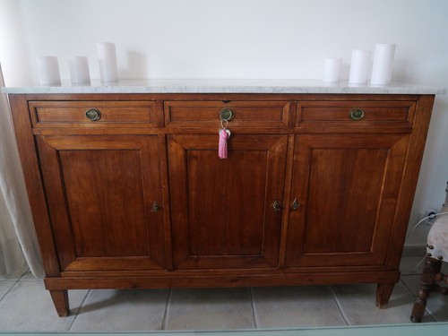 Meuble buffet ancien - bois, et