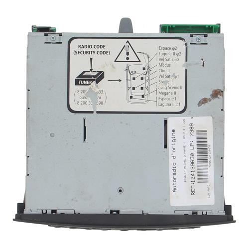Autoradio origine renault - autoradio,
