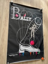 Affiche Poster Original Bally Roger Bezombes France Chaussures Shoes Golf Bird