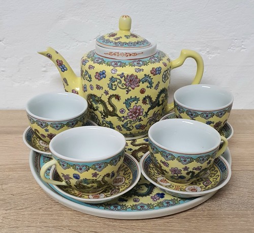 Vintage chinese tea set - chinese,