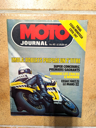 Moto journal 412 guzzi le - n°,