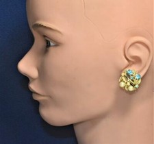 Vintage Signé Lisner Doré