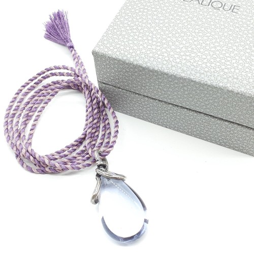 Collier pendentif lalique - collier,