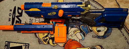 Nerf long strike rifle - long, cs-6