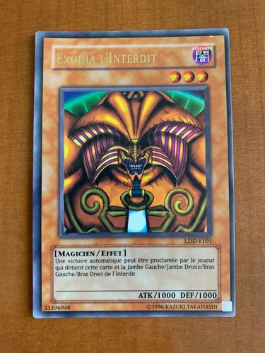 Exodia interdit ldd f101 - -, ldd-f101