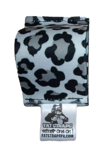Snow leopard battery fatstrap - snow,
