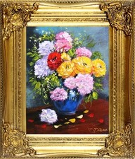 Rose - Peinture À L'Huile