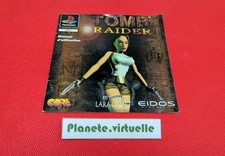 TOMB RAIDER PLAYSTATION PS1 PAL FR ? NOTICE 