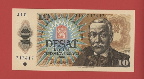 Czechoslovakia korun 1986 - 10,