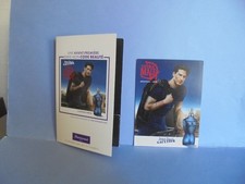 JEAN PAUL GAULTIER - CARTE AVEC PATCH DANS SON ETUI  " ULTRA MÂLE "