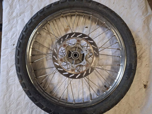 Jante roue avant complete - jante,