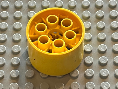 Roue lego technic yellow wheel - lego,