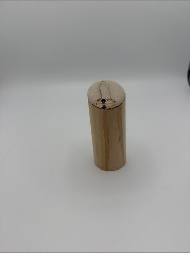 Bague dorée ouverte double