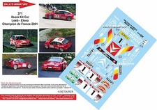 DECALS 1/24 REF 0371 CITROEN