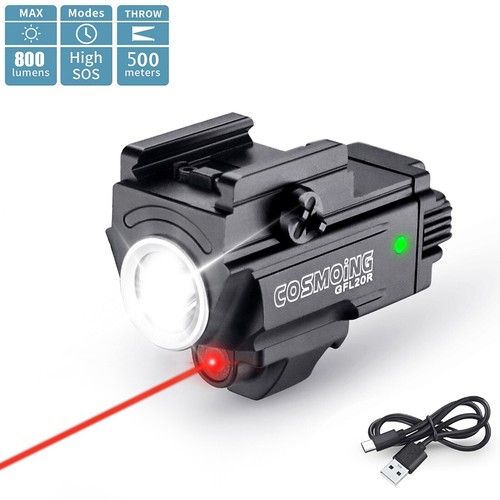 800lm rechargeable red laser - 800lm,