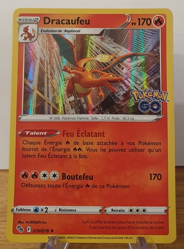 Dracaufeu 010 078 holo - 010/078, pokemon