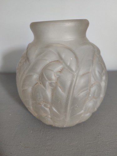 Vase boule verre moulé - boule,