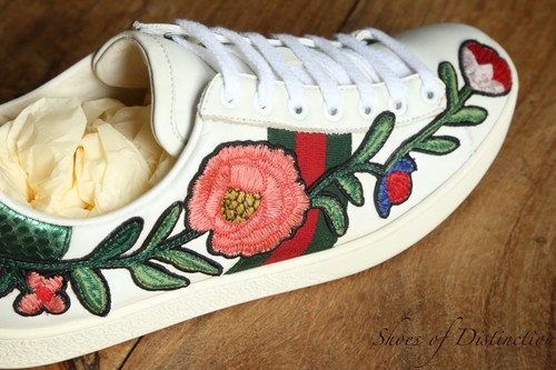 Baskets gucci cuir - baskets,