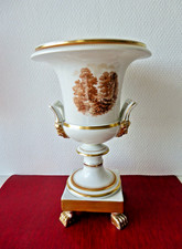 Vase Medicis en porcelaine Vista Alegre ,H : 29,5 cm