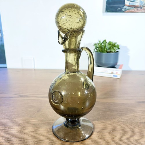 Carafe verre bullé - carafe,