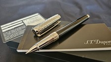 Stylo Roller Dupont Elysée Laque de Chine Noire Ref: 412 670 (Dunhill,Cartier