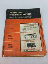 RTA N°290  - juin 1970 - youngtimer - véhicules utilitaires RENAULT SAVIEM