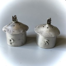 Salière et poivrière métal