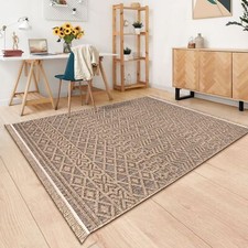 Tapis Jardin Exterieur Terrasse Cambre Cuisine Balcon Bohème Fleurs Lavable 3D