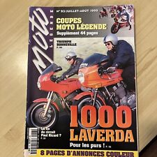 MOTO LEGENDE  93 Essai LAVERDA 1000 1200 BMW R75/5 YAMAHA RD 250 KAWASAKI 500 H1