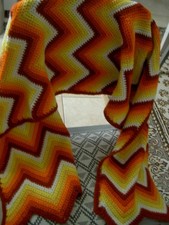 Grand Plaid Laine Crochet