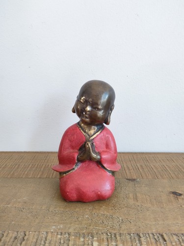 Statue bouddha bronze - statue,