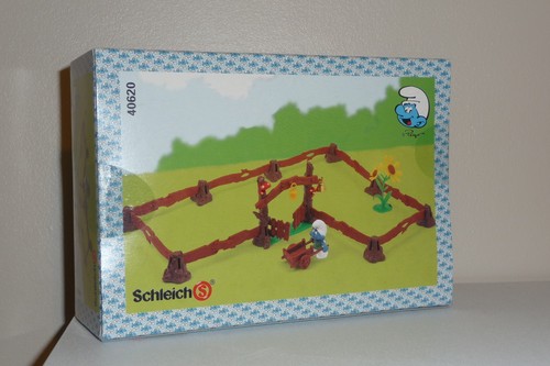 Schtroumpf schleich playset - schtroumpf, =>