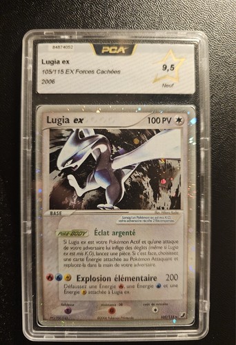 Carte pokémon lugia - carte,