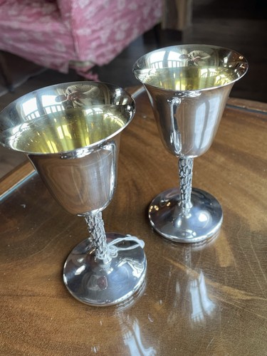 Paire calices gobelets - paire, /
