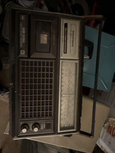 Grundig rr200 radio recorder - radio,