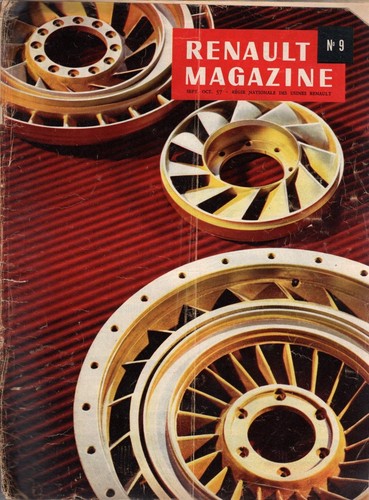 Renault magazine 1957 - renault, 9