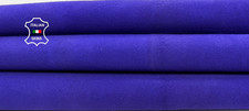Cuir En Daim Violet Doux En Peau De Chèvre Italienne 3 Pi² 1,0 Mm #C6856